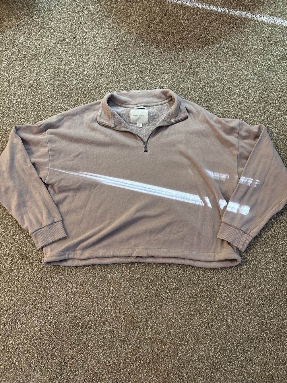 American Eagle Pullover Sweater Pink Large